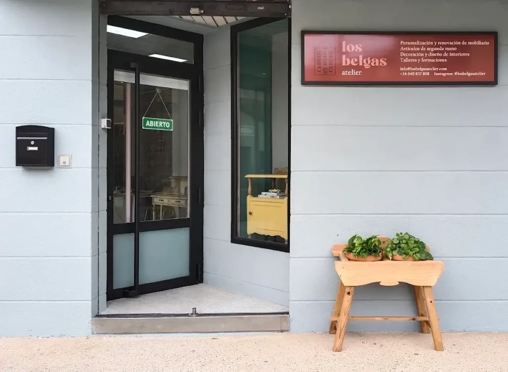 Fachada Tienda Los Belgas Atelier